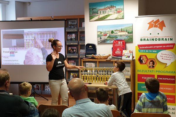 Predstavitev programa Brainobrain za otroke