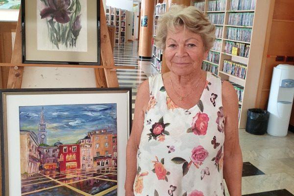 Slikarska razstava Magdalene Livio