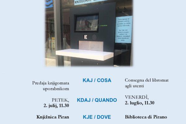 Predaja knjigomata uporabnikom