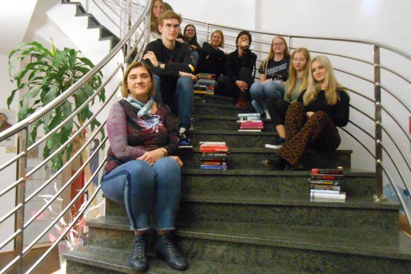 Noč knjige s piranskimi gimnazijci