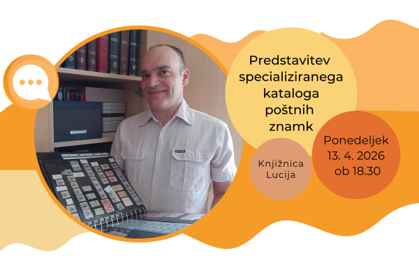 Odprti ponedeljek: Predstavitev specializiranega kataloga poštnih znamk