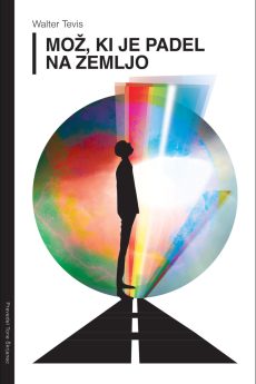 Naslovnica knjige: Mož, ki je padel na Zemljo