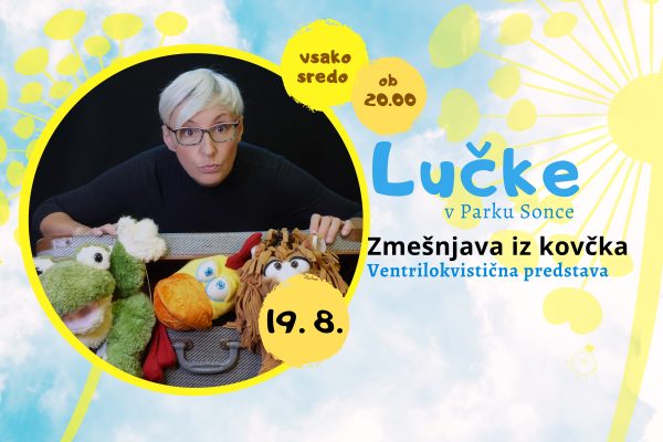 Zmešnjava iz kovčka: ventrilokvistična predstava s priljubljeno igralko Lucijo Ćirović