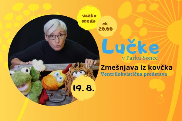 Zmešnjava iz kovčka: Ventrilokvistična predstava s priljubljeno igralko Lucijo Ćirović